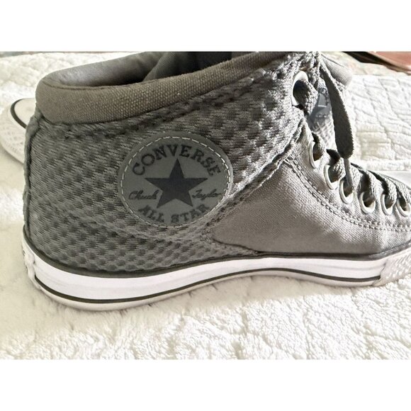 Converse Chuck Taylor All Star Street High Gray Shoes Men’s 7/ Women’s 9 - Picture 5 of 10